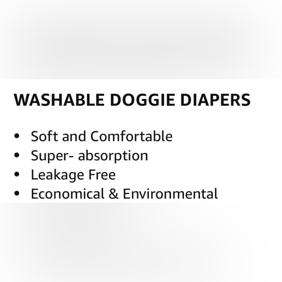 Extra Small Doggie Diapers (2pack) - Picture 6 of 12